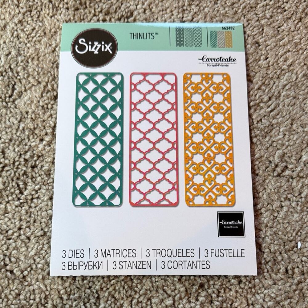 Sizzix Thinlits Creative Backgrounds Dies